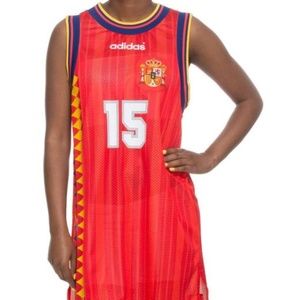 Adidas Tank Dress Spain Multicolor NWT $90